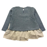 MAGIL maglia tinta unita girocollo Azzurro per Bambina HN21010 AZZURRO MAGIL 