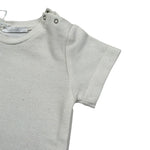 M+E' T-Shirt Girocollo Tinta Unita per Neonato UEM0575 PANNA M+E' 