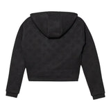 Guess Felpa Chiusa con Cappuccio Tinta Unita per Bambina J5RQ22KCHR2 NERO GUESS 