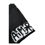 Disclaimer Bermuda tinta unita con Stampa Nero per Bambino 25EDK58412XX NERO DISCLAIMER 