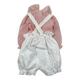 Marlu' Completo E Pezzi Camicia-Cardigan per Neonata EP2860X ROSA MARLU' 