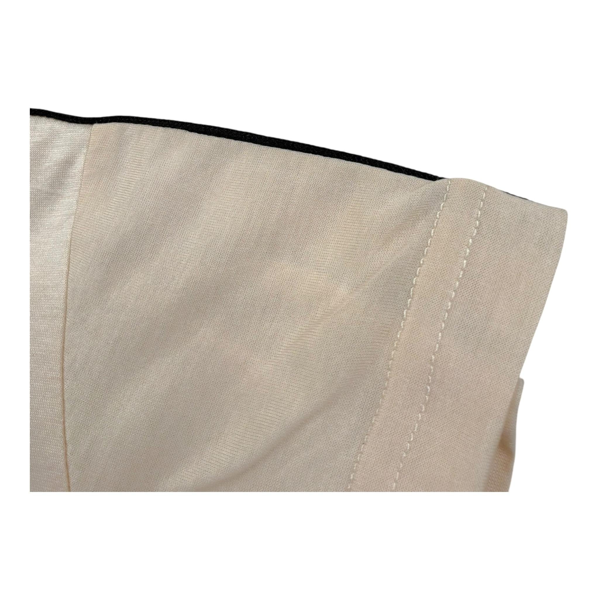 Yes London T-Shirt Girocollo Tinta Unita con Logo per Neonato JR2134X BEIGE YES LONDON 