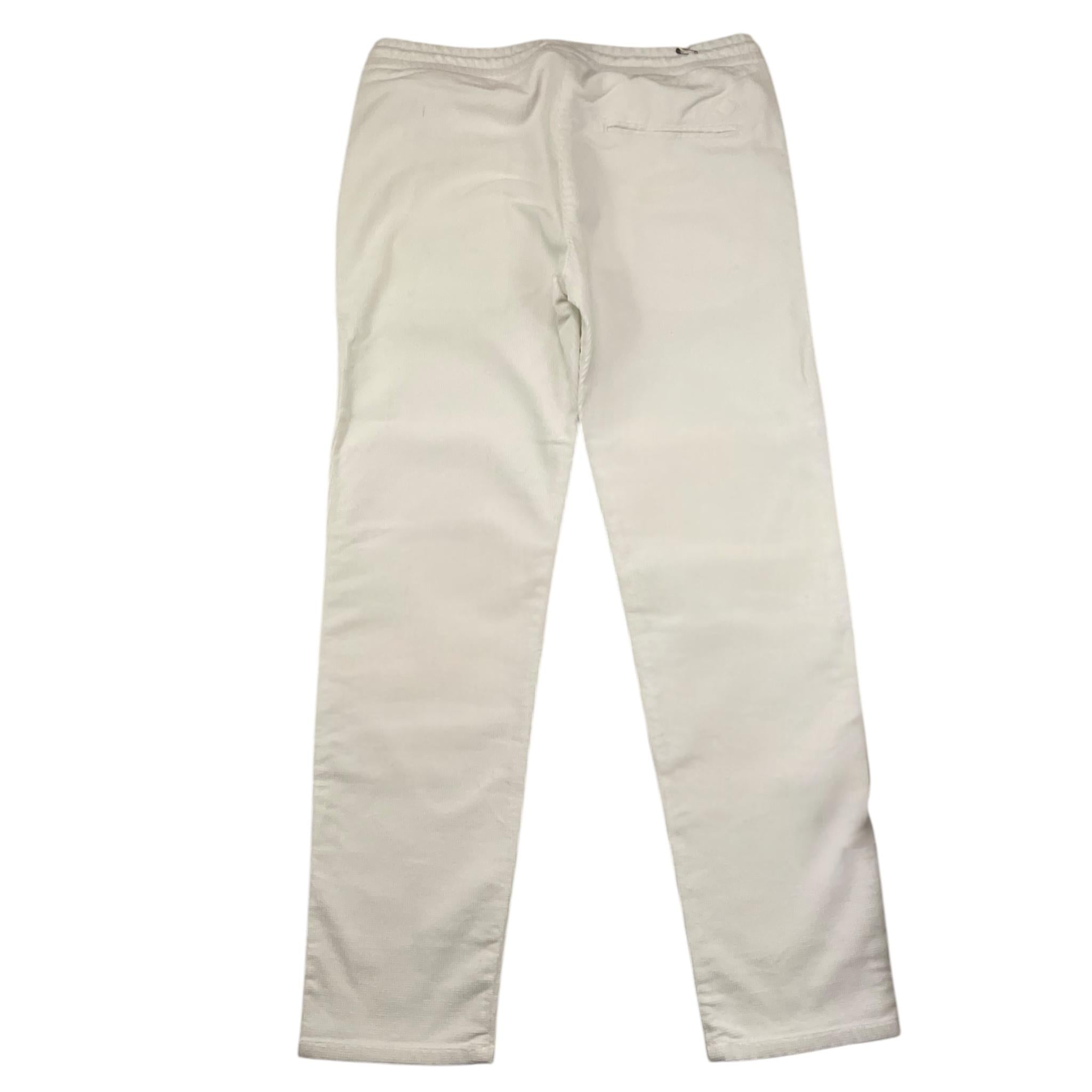 NUPKEET pantalone tinta unita in camoscio con elastico in vita Bianco per Bambino 4DNK381 BIANCO NUPKEET 