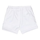 Moschino Bermuda Tinta Unita con Logo  per Neonato MUQ018 BIANCO MOSCHINO 