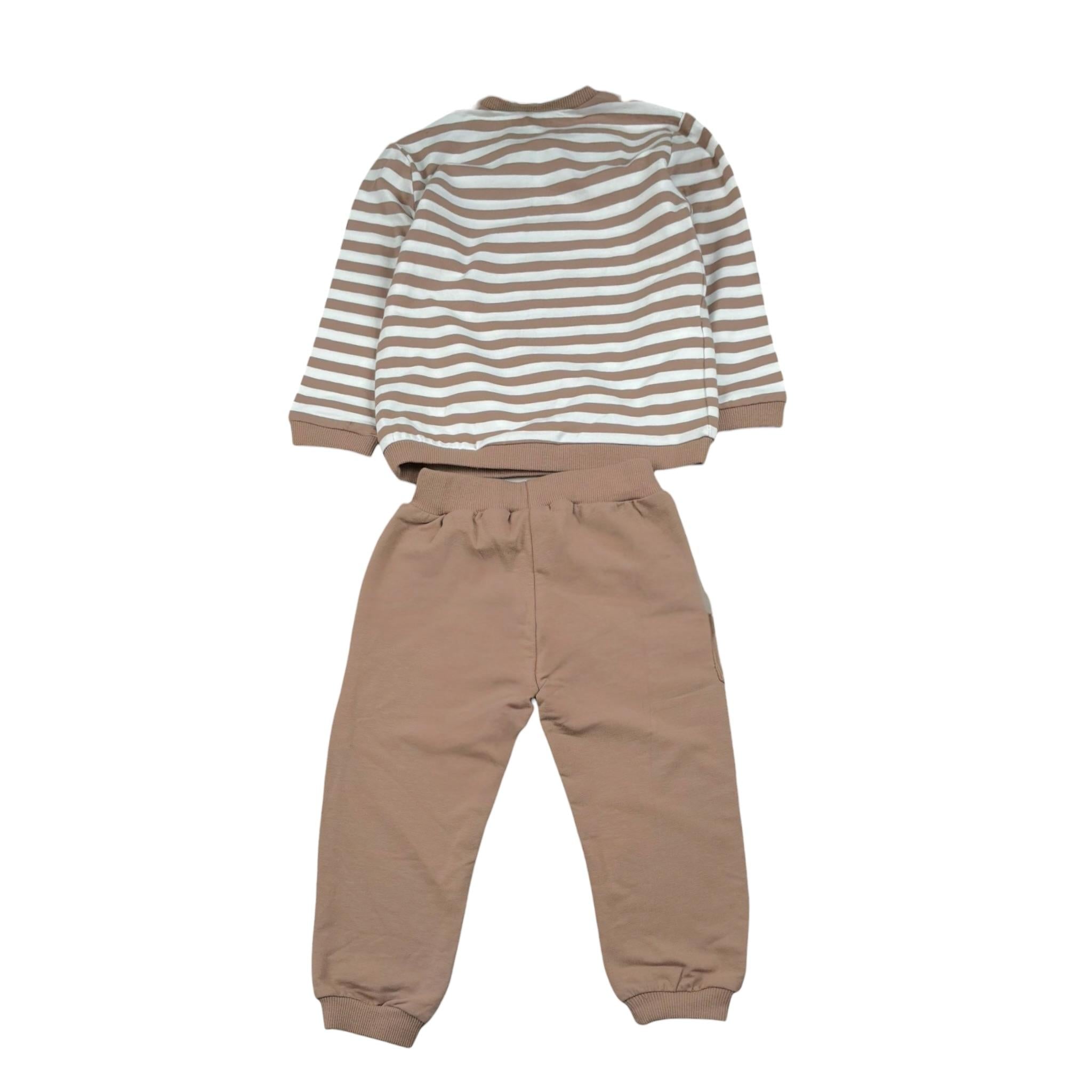 Mayoral Completo 2 Pezzi Felpa-Pantalone per Neonato 16122 BEIGE MAYORAL 