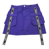 GAELLE gonna tinta unita con tasconi Viola per Bambina 2742G00311X VIOLA GAELLE 