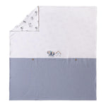 Mayoral Coperta Bicolore con Stampa per Neonato 9397 BIANCO/BLU MAYORAL 