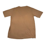 Paolo Pecora T-Shirt Girocollo tinta unita con Stampa Marrone per Bambino P3666 MARRONE PAOLO PECORA 