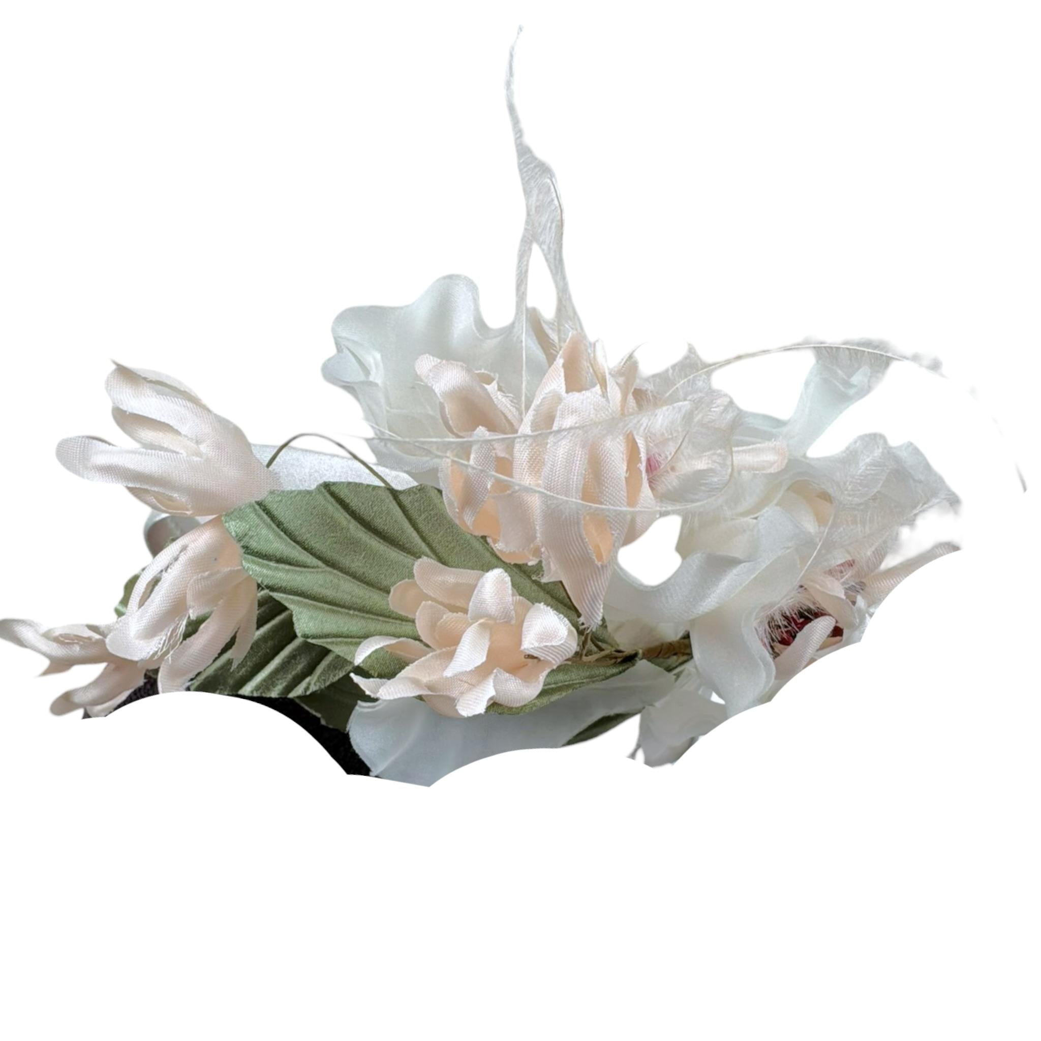 Gai Mattiolo Cerchietto Tinta Unita con Applicazioni per Bambina GM200712 BIANCO GAI MATTIOLO 