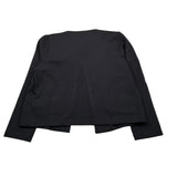 Mariuccia Cardigan tinta unita con Applicazione Nero per Bambina MBFW23G248 NERO MARIUCCIA 