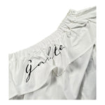 Gaelle Top Tinta Unita Monospalla per Bambina 2746M00346 BIANCO GAELLE 