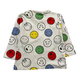 LOSAN shirt girocollo tinta unita con stampe in conrasto Bianco per Neonato 51030786041008 BIANCO LOSAN 