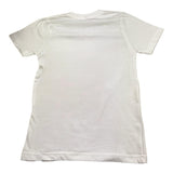 F**K T-Shirt Tinta Unita con Stampa per Bambina KSKIDEO BIANCO F**K 