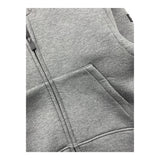 SAINT BARTH felpa tinta unita con zip e cappuccio Grigio per Bambino CRR0005 GRIGIO SAINT BARTH 