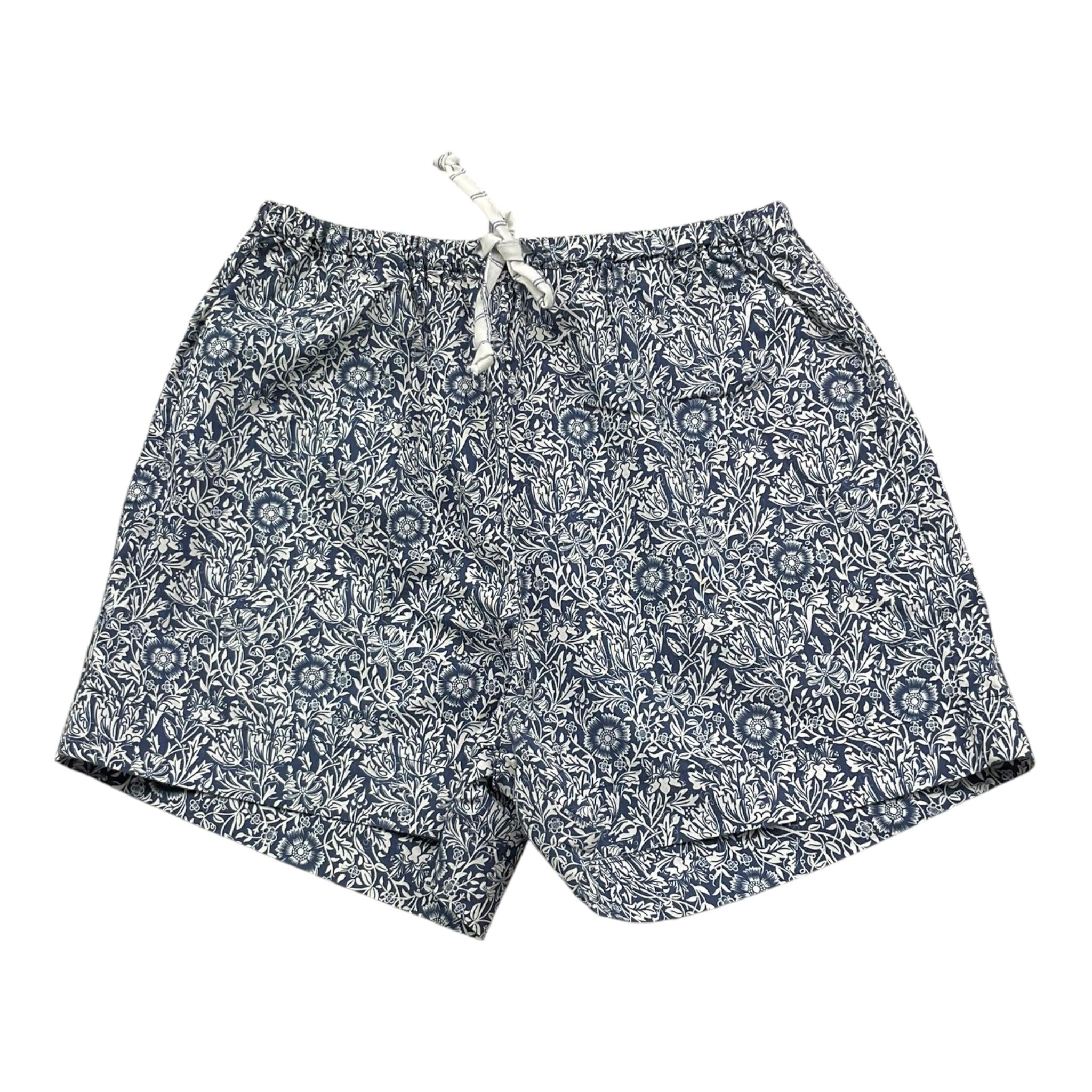Babe & Tess Short Tinta Unita con Fantasia Fiori per Bambina 35518030 BLU BABE & TESS 