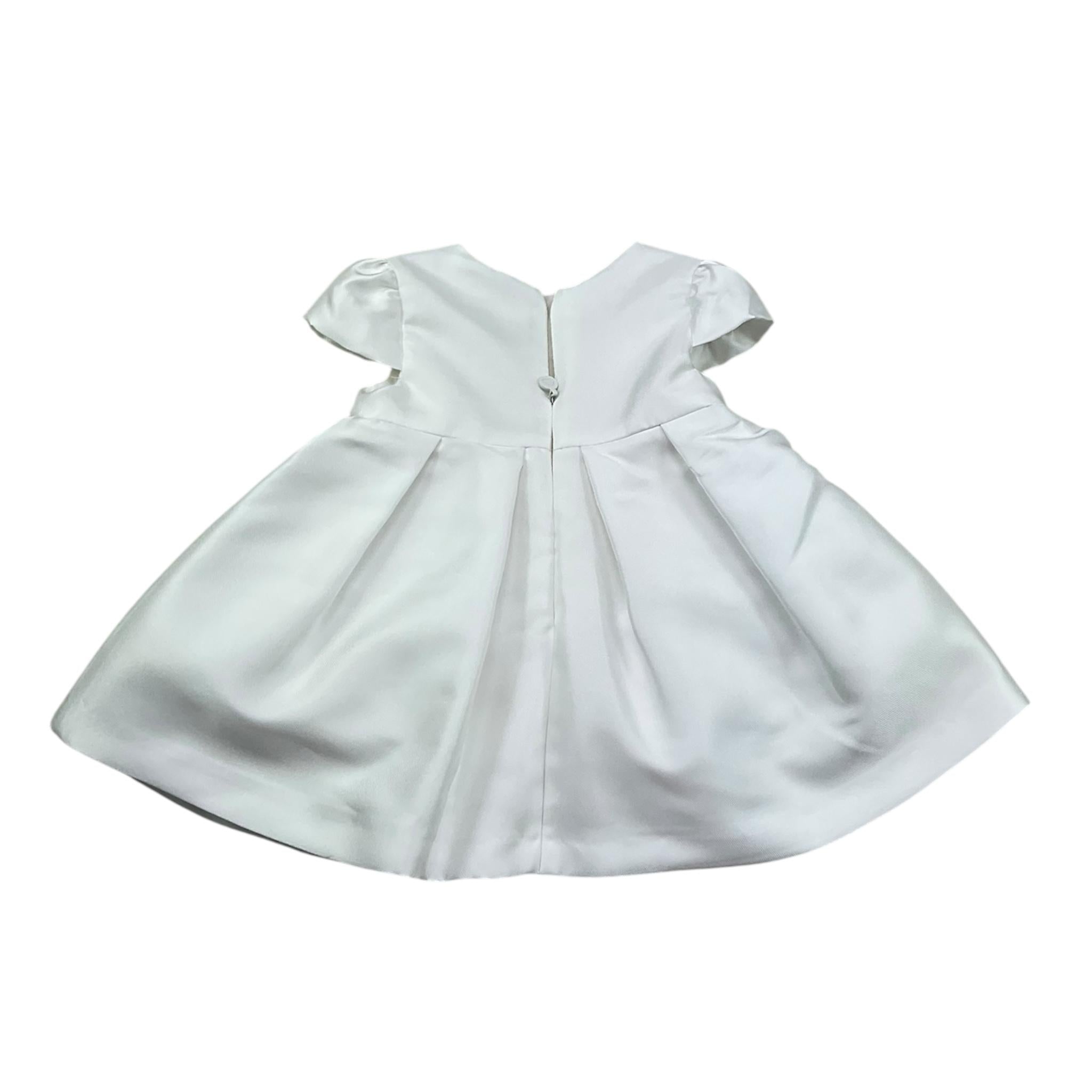 Mayoral Abito Cerimonia Tinta Unita con Culotte per Neonata 1861 BIANCO MAYORAL 