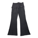 MISS BLUMARINE pantalone tinta unita con elastico in vita Nero per Bambina IF4051J1857 NERO MISS BLUMARINE 