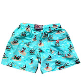 Saint Barth Costume Stampa Fantasia per Bambino JEA0004JEA VERDE ACQUA SAINT BARTH 