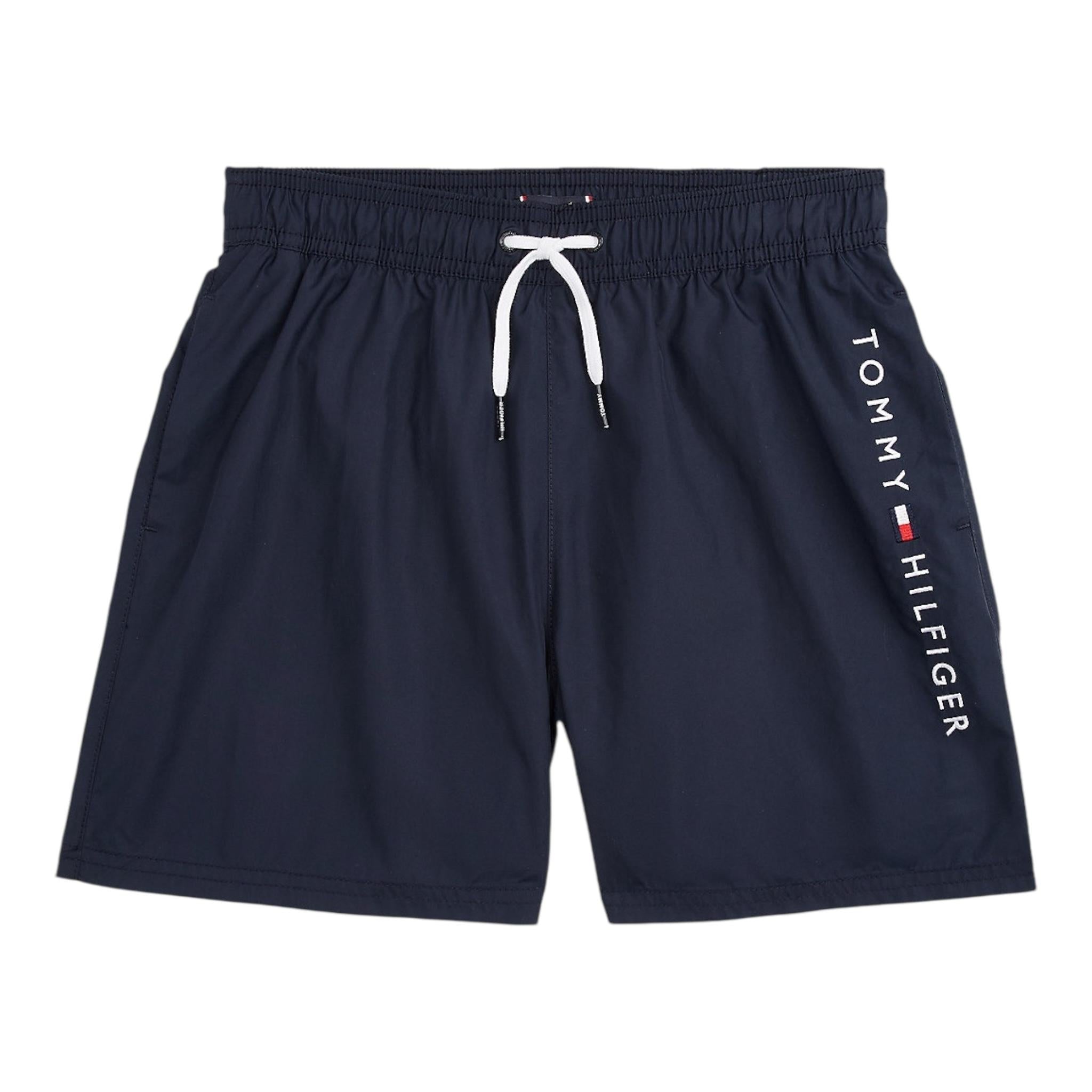 Tommy Hilfiger Costume Tinta Unita con Logo per Bambino UB0UB00528 BLU TOMMY HILFIGER 