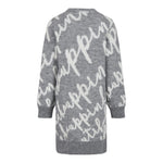 PINKO abito in maglia logato girocollo Grigio per Bambina F4PIJGDR047 GRIGIO PINKO 