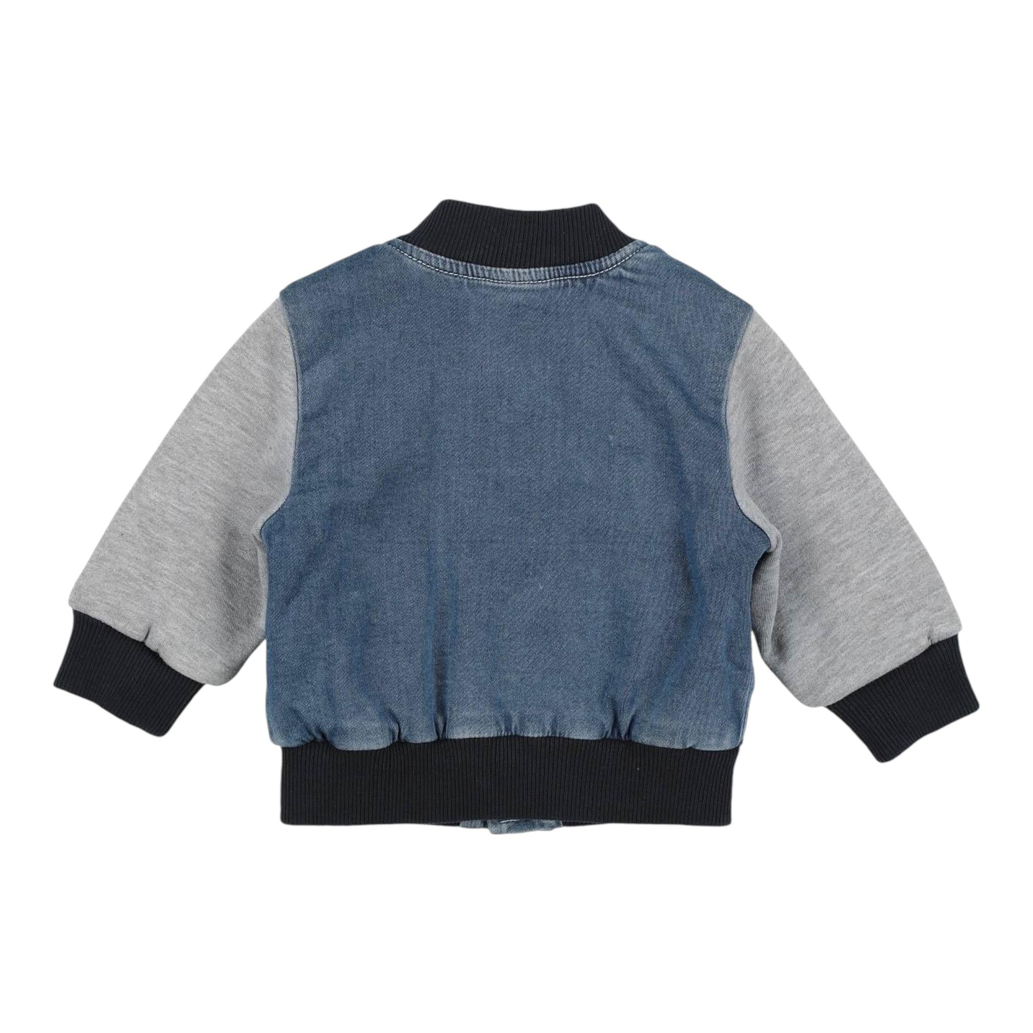 Diesel Giubbino Tinta Unita In Denim per Neonato K00479 BLU DIESEL 