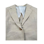 Emanuel Pris Giacca Tinta Unita con Taschino per Bambino EGC1058R BEIGE EMANUEL PRIS 