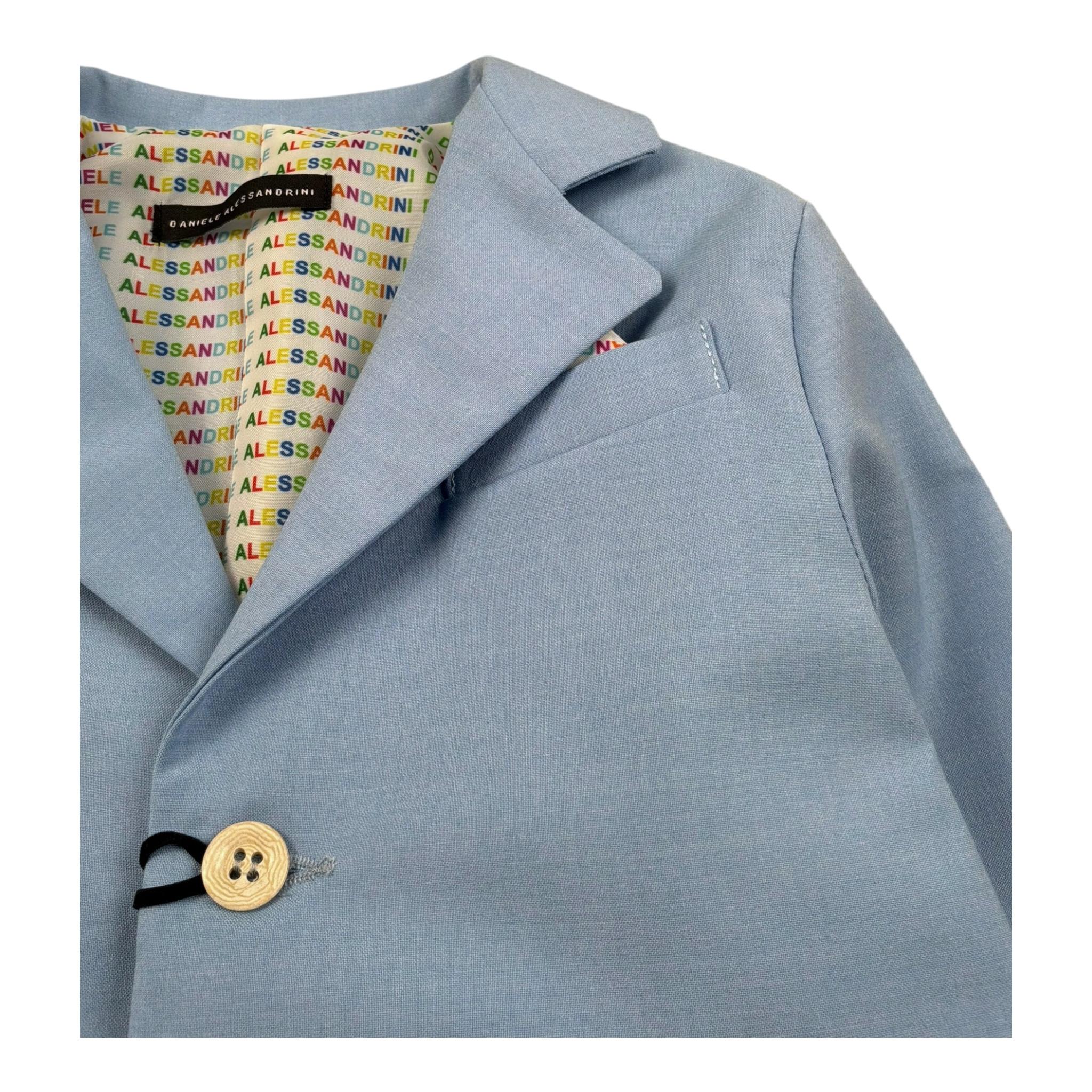 Daniele Alessandrini Giacca Tinta Unita per Bambino 1235J00019 AZZURRO DANIELE ALESSANDRINI 