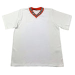 DSQUARED2 t-shirt tinta unita scollo a v con logo Bianco per Bambino DQ2539 BIANCO DSQUARED2 