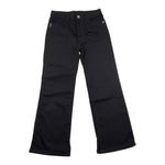 PATRIZIA PEPE pantalone tinta unita con girovita regolabile modello zampa Nero per Bambina 7P0282 NERO PATRIZIA PEPE 