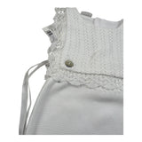 Paz Rodriguez Pagliaccetto Giromanica Tinta Unita per Neonata 0221215570 BIANCO PAZ RODRIGUEZ 