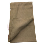 DIESEL sciarpa tinta unita con logo Sabbia per Bambino J01611 SABBIA DIESEL 