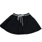 John Richmond Gonna Tinta Unita con Elastico In Vita per Bambina RGP26105GO NERO JOHN RICHMOND 