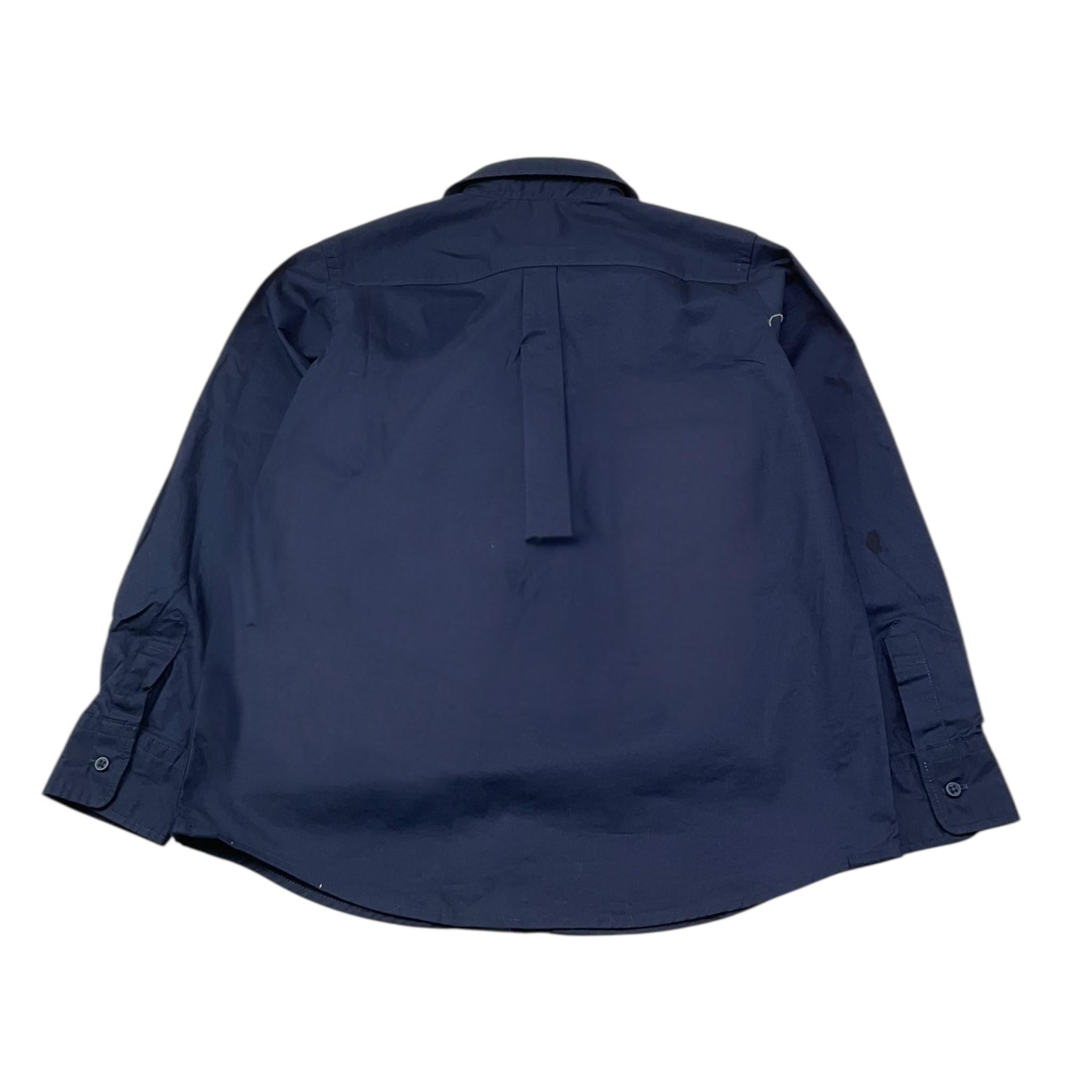 Sun68 Camicia Tinta Unita con Logo per Bambino CPS35302 BLU SUN68 