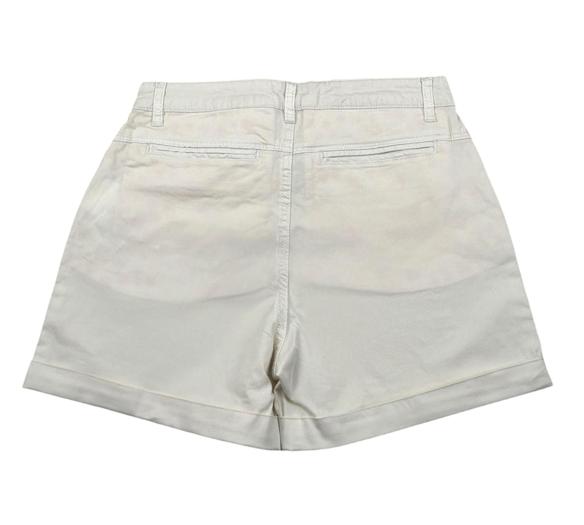 U.S. Polo Assn Short Tinta Unita con Tasche America per Bambina US41657 PANNA U.S. POLO ASSN 