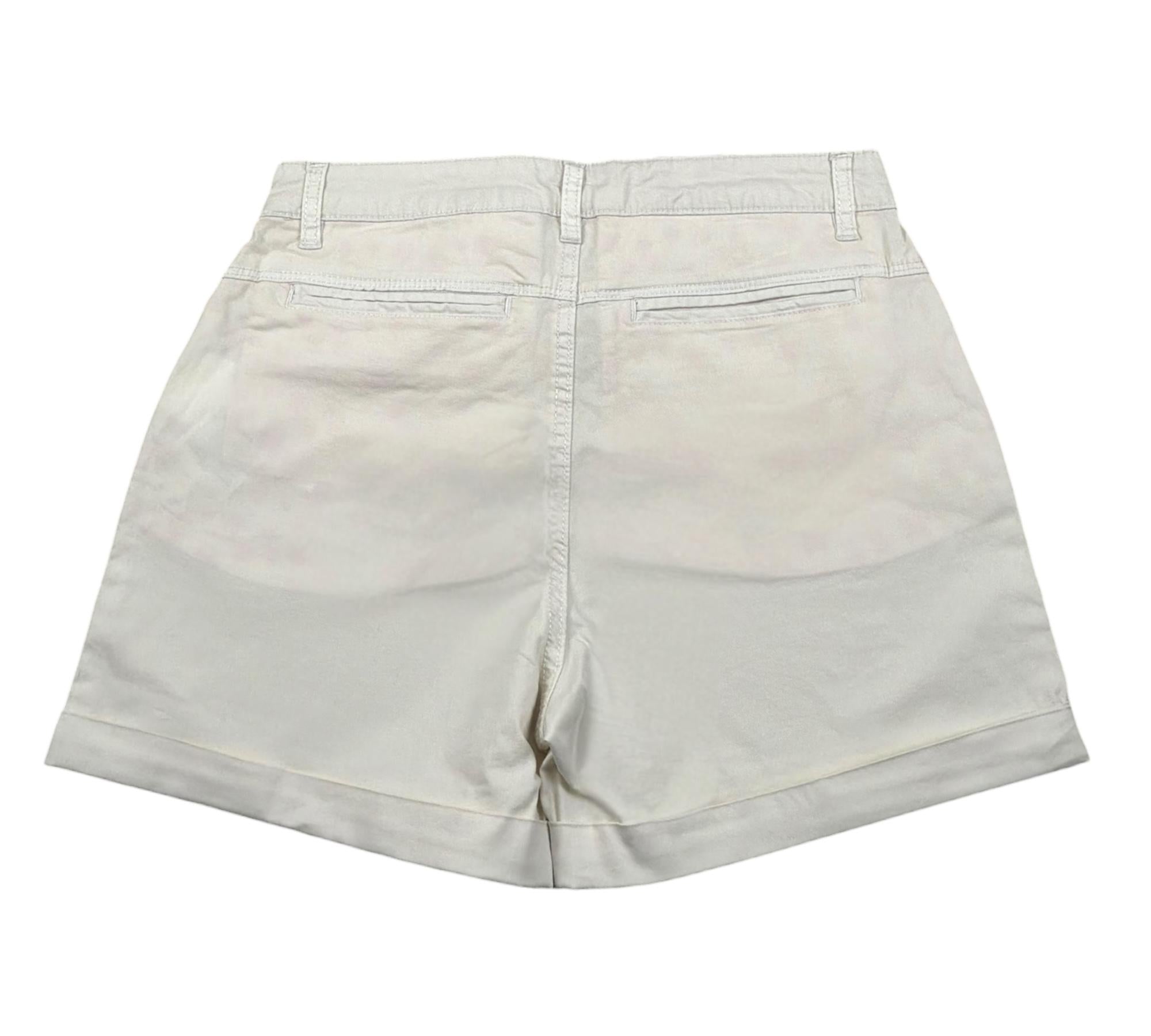 U.S. Polo Assn Short Tinta Unita con Tasche America per Bambina US41657 PANNA U.S. POLO ASSN 