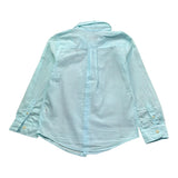 Saint Barth Camicia Tinta Unita Manica Lunga per Bambino 00424L AZZURRO SAINT BARTH 