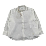 Manuel Ritz Camicia Collo Coreano Tinta Uita Bianco per Neonato MR2033N BIANCO MANUEL RITZ 