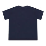 Ralph Lauren T-Shirt Girocollo Tinta Unita con Ricami per Neonato 320832904035 BLU RALPH LAUREN 