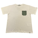 Paolo Pecora T-Shirt Girocollo Tinta Unita con Taschino per Bambino PP4055 BIANCO PAOLO PECORA 