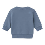 NAME.IT felpa chiusa girocollo tinta unita con ricami orso Petrolio per Neonato 13236038 PETROLIO NAME.IT 