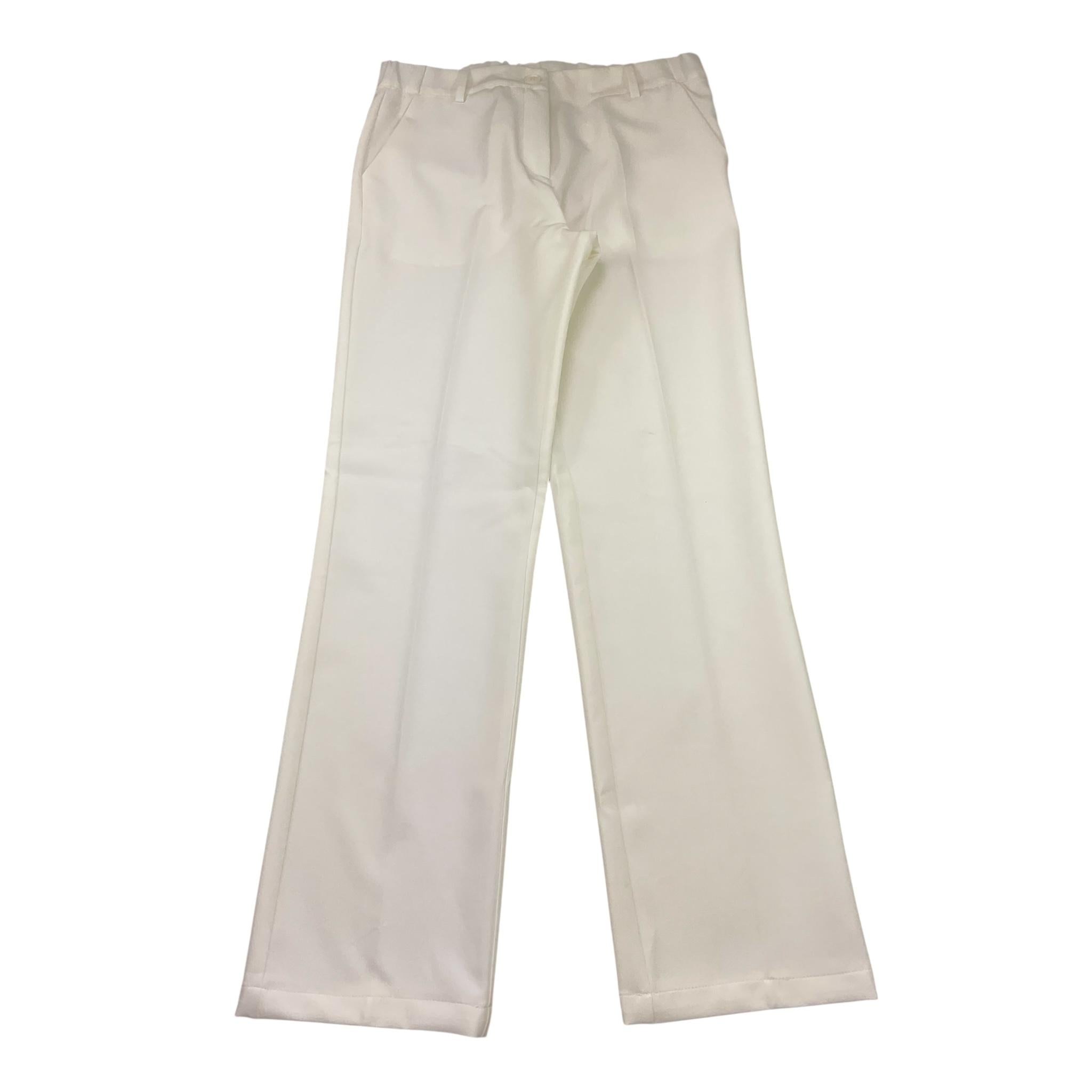 Manila Grace Pantalone Tinta Unita con Elastico In Vita per Bambina PANTT PANNA MANILA GRACE 