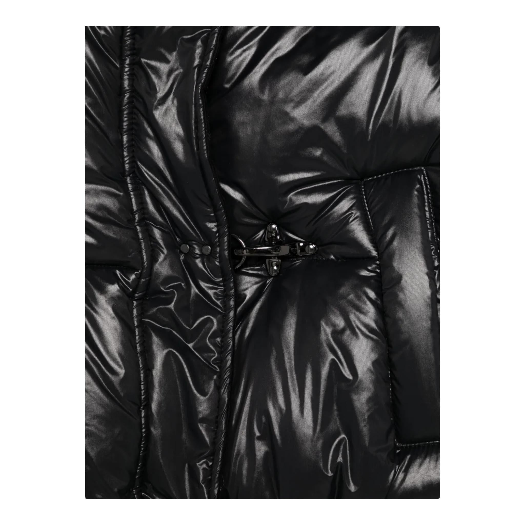 FAY smanicato tinta unita Nero per Bambina FV2B32 NERO FAY 