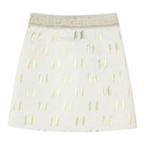 Karl Lagerfeld Gonna Tinta Unita con Elastico In Vita per Bambina Z30584 BEIGE KARL LAGERFELD 