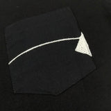 Never Too T-Shirt tinta unita con Taschino Nero per Bambino NT2270R NERO NEVER TOO 