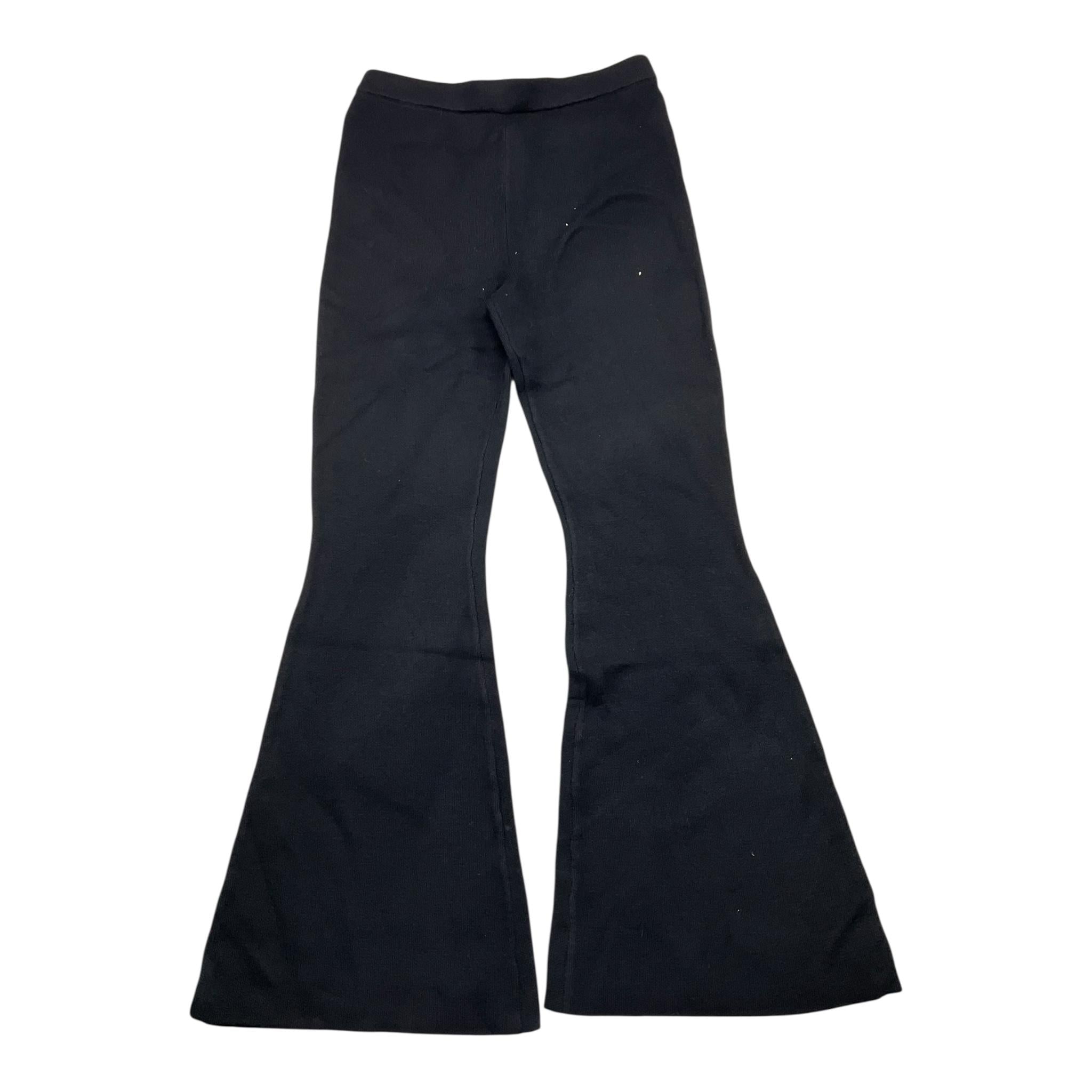 LIU JO pantalone tinta unita modello a zampa Nero per Bambina GF3105X NERO LIU JO 