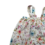 J.O. Milano Pagliacetto Tinta Unita Fantasia Floreale per Neonata 575H1 BIANCO J.O. MILANO 