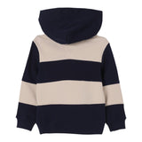 Tommy Hilfiger Felpa Bicolore con Cappuccio per Bambino KB0KB09313 BLU TOMMY HILFIGER 