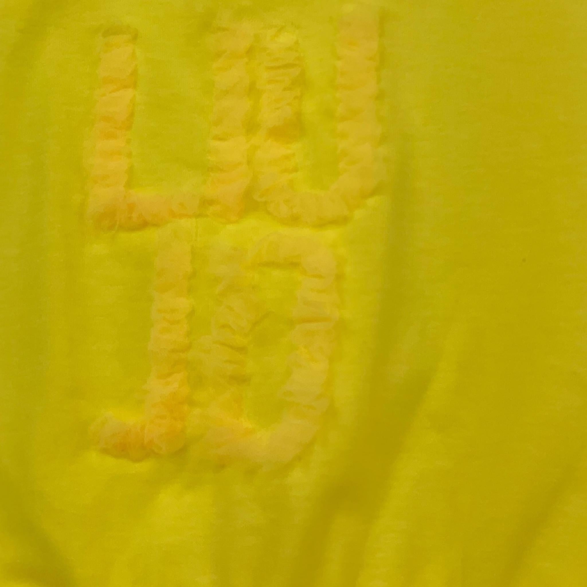Liu Jo Abito Giromanica Tinta Unita con Stampa per Neonata KA4090N GIALLO LIU JO 