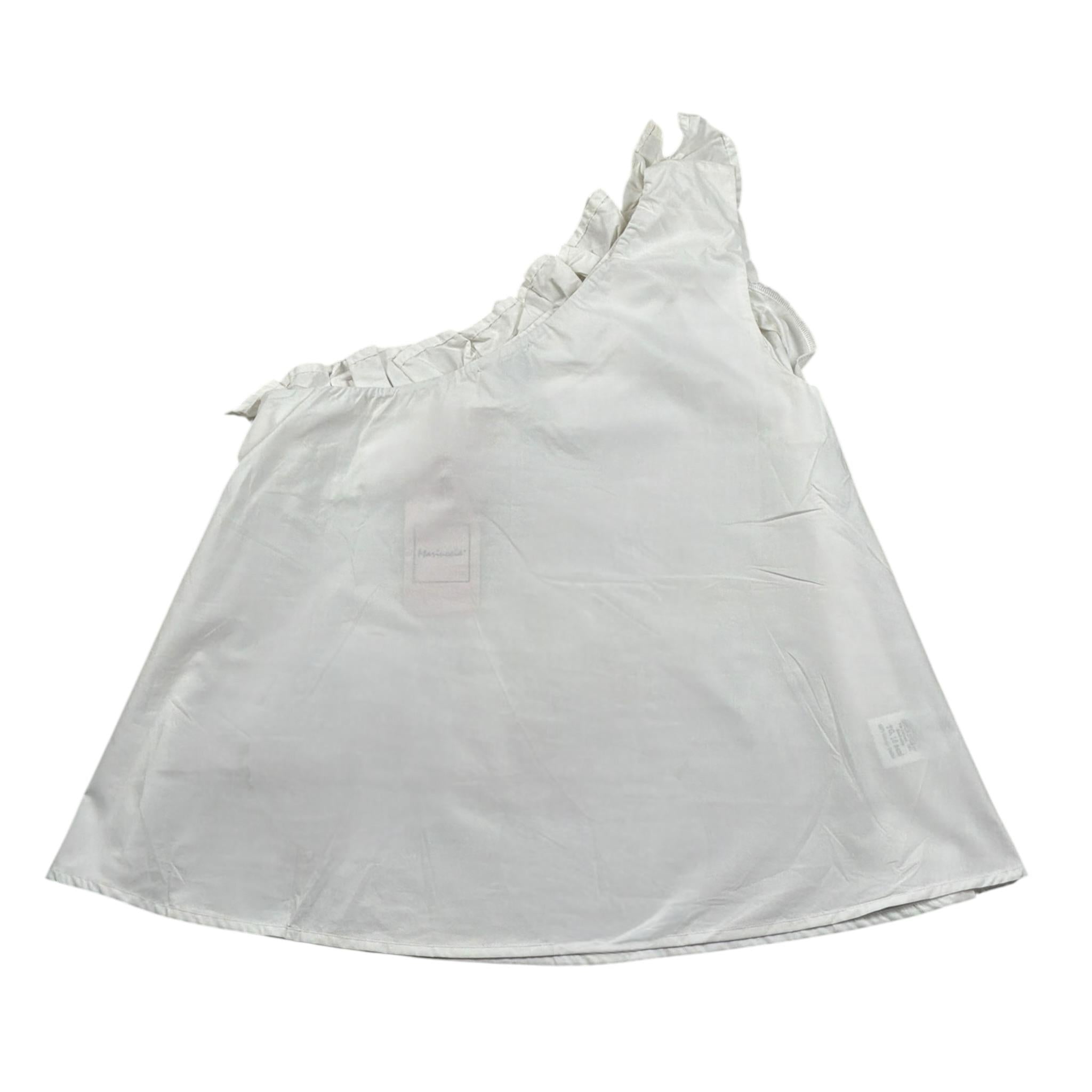 Mariuccia Camicia Monospalla tinta unita Bianco per Bambina MBSS23M854 BIANCO MARIUCCIA 