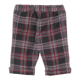 IL GUFO pantalone fantasia quadri con elastico in vita Grigio per Neonata A24PL376W3067 GRIGIO IL GUFO 
